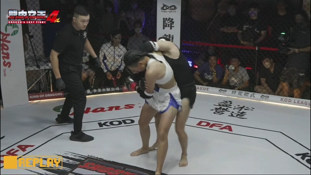 Sanda Girl Throws Muay Thai Girl Around