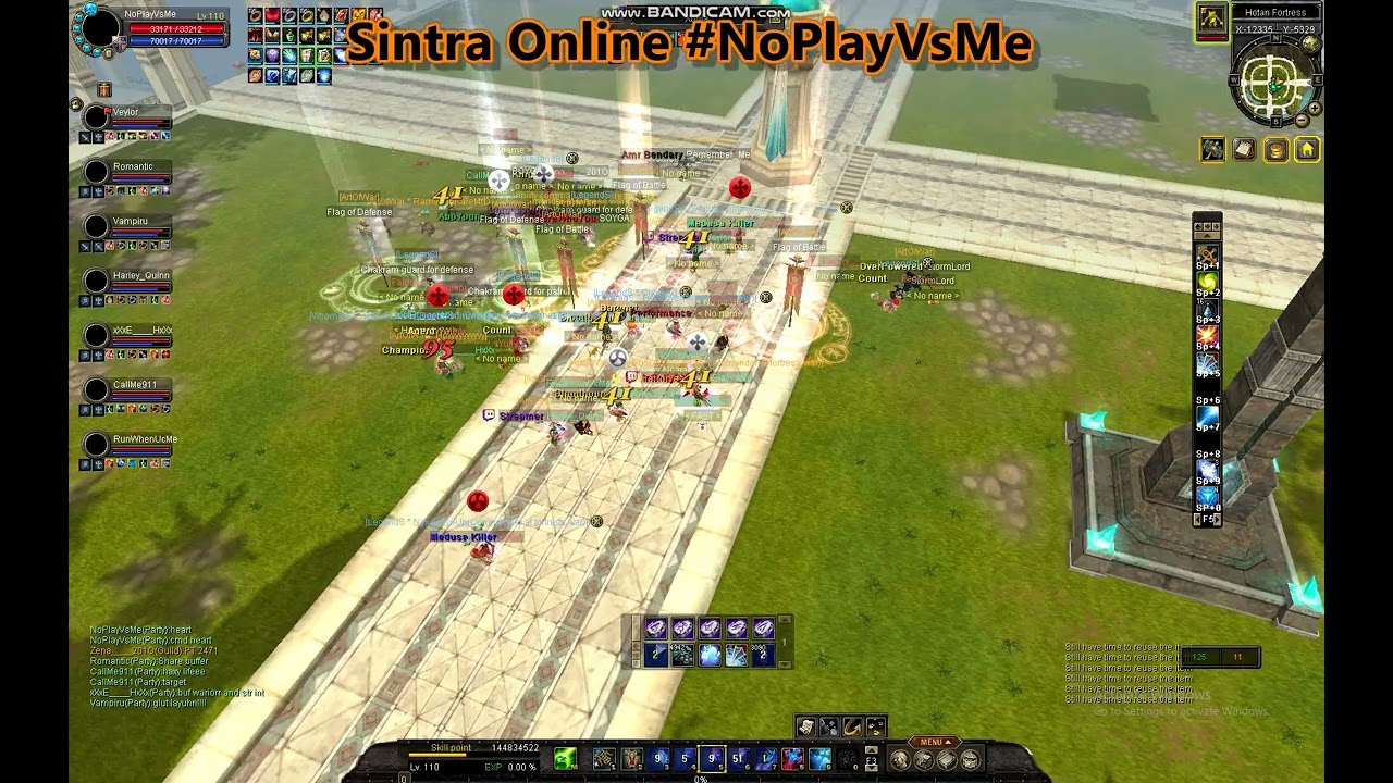Sintra Online #guild ArtOfWar #NoPlayVsMe  Fortress war Hotan