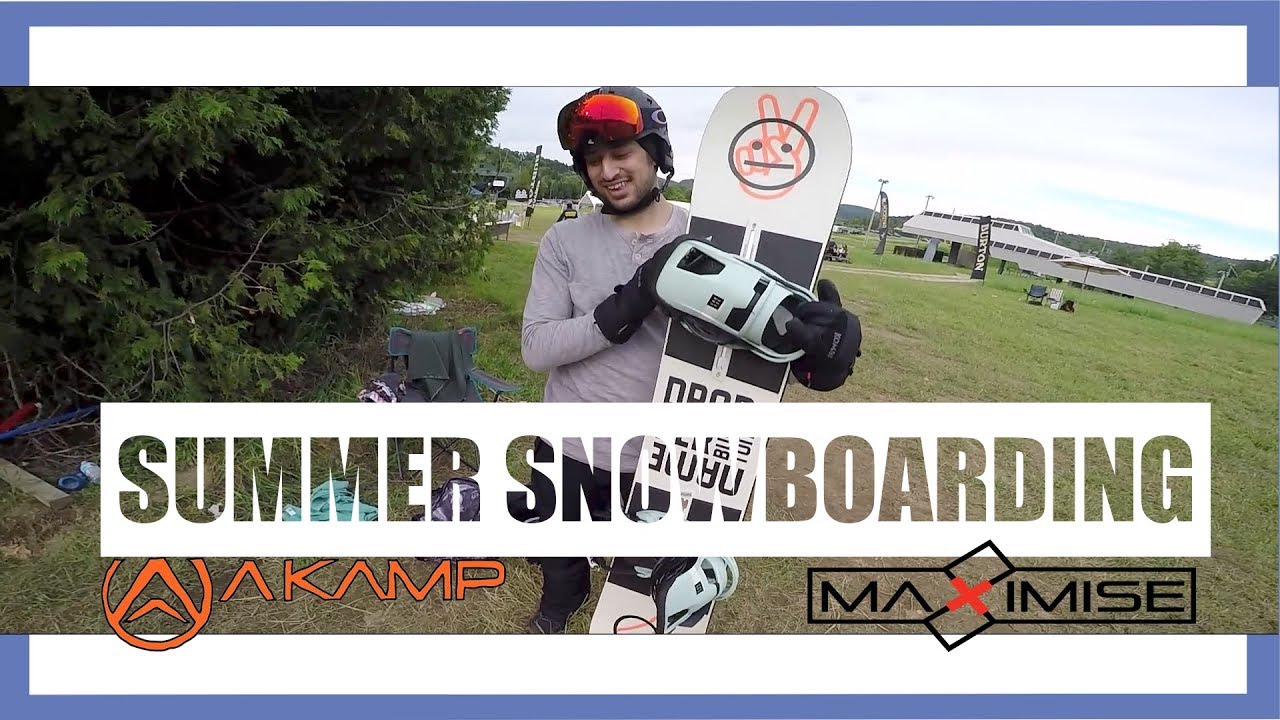 SUMMER SNOWBOARDING - AKAMP - EDIT