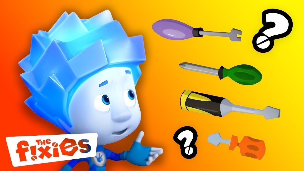 Narzędzia 🔧 | Kresk&oacute;wki i filmy edukacyjne dla dzieci | Fiksiki