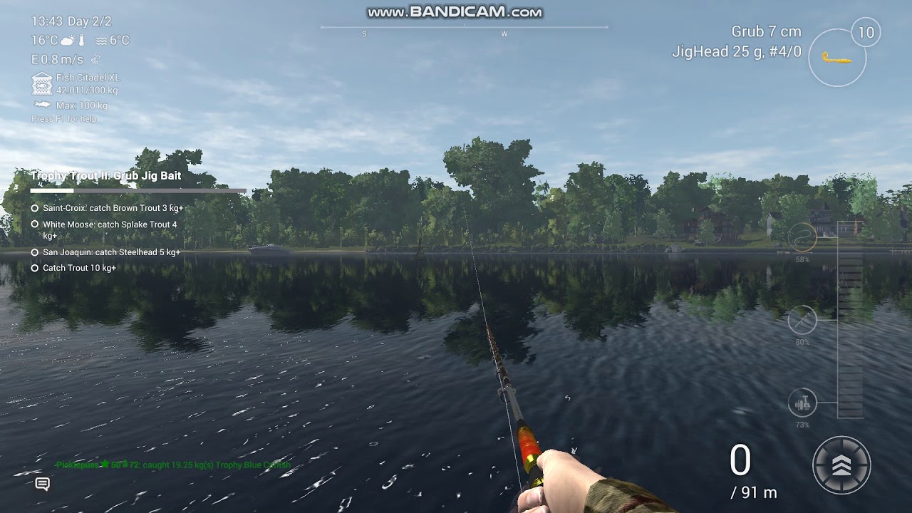 Fishing Planet Saint Croix Lake Brown Trout