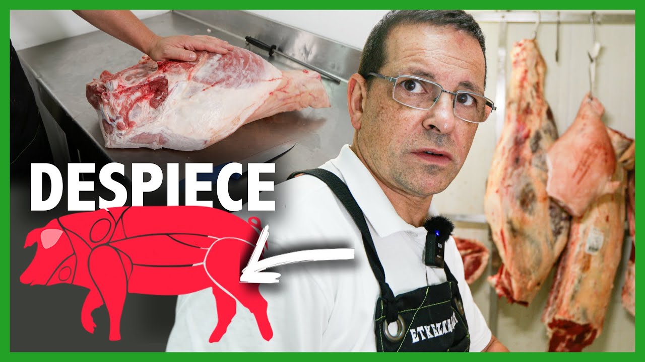 🔥Despiece de PERNIL de CERDO (Bola) | Forma TRADICIONAL | Tapa, nalga, babilla... | Etxezarreta