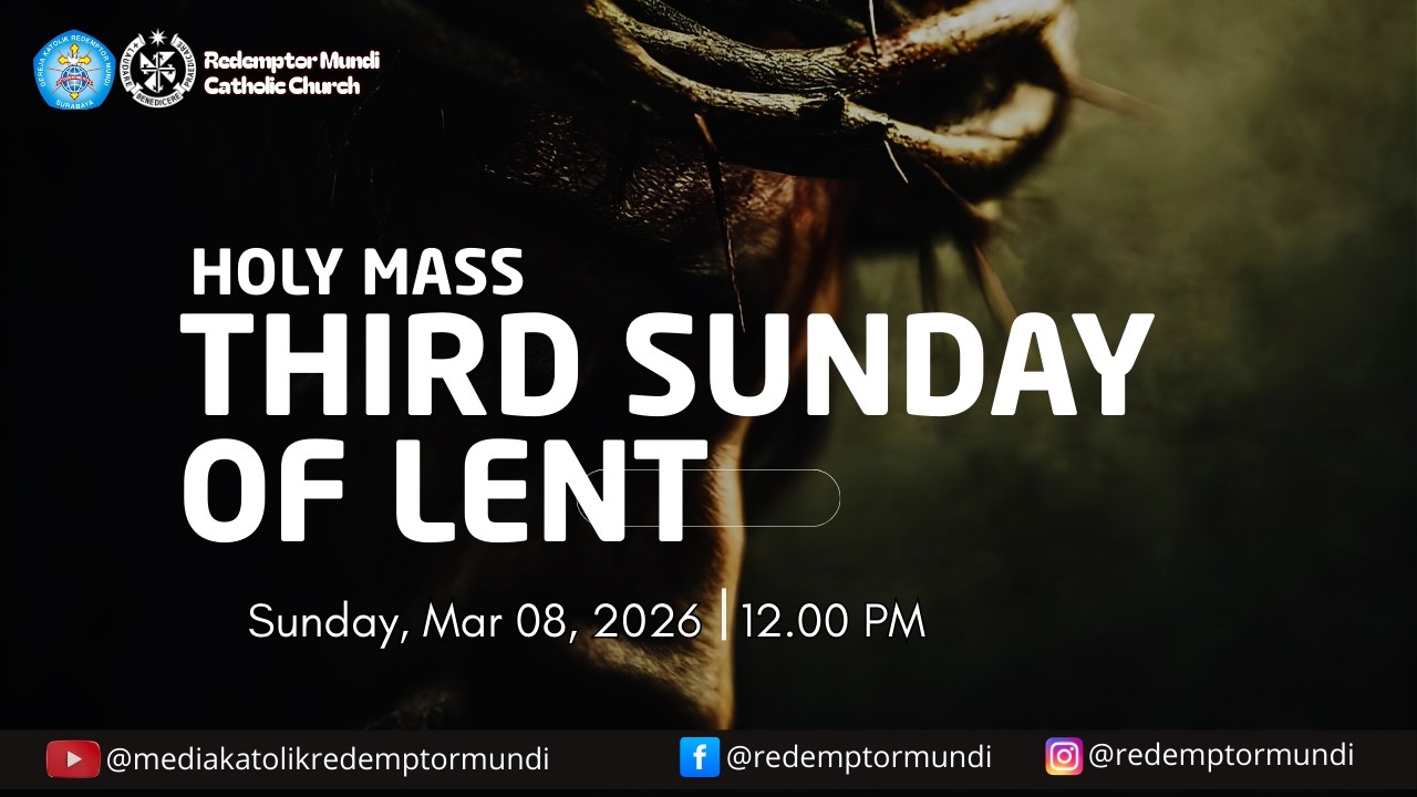 Holy Mass | Third Sunday of Lent | March 08, 2026 | 12.00 PM