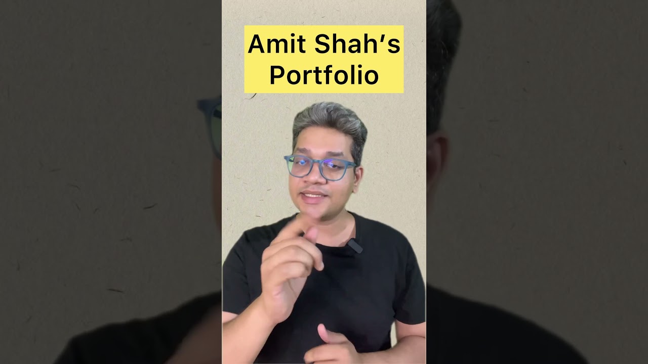 Amit shah&rsquo;s portfolio #stockmarket #investment #amitshah #bjp #portfolio #personalfinance