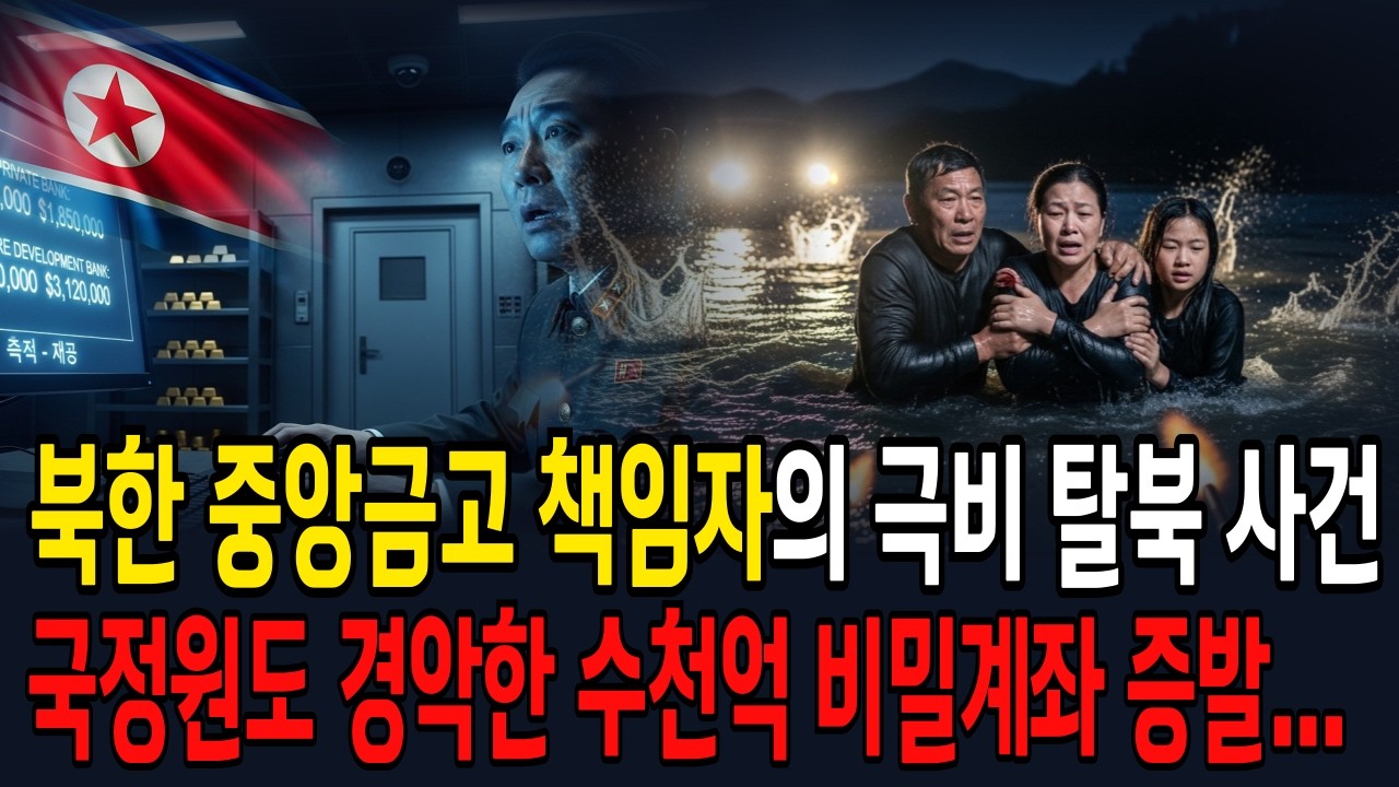 북한 중앙은행 금고 책임자 탈북... 수천억 비밀계좌 증발 | 노후사연 | 오디오북