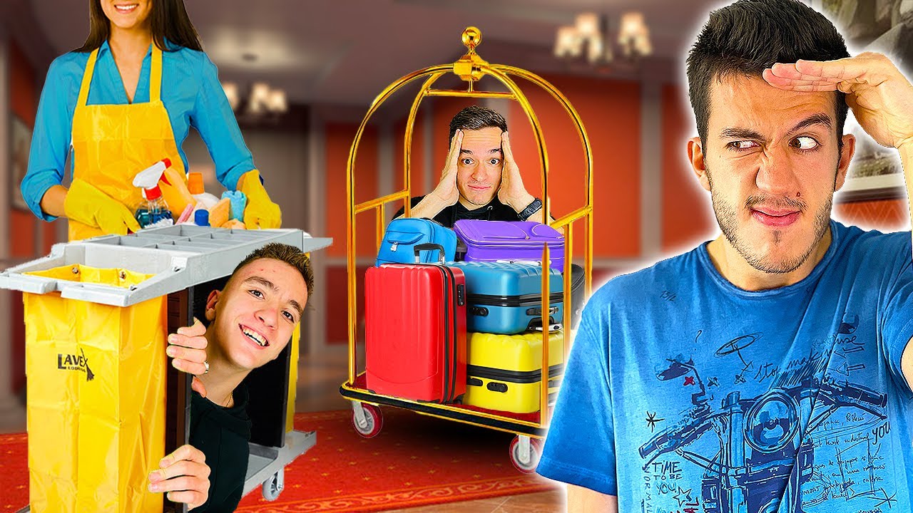ИГРАЕМ КРИЕНИЦА В ХОТЕЛ!