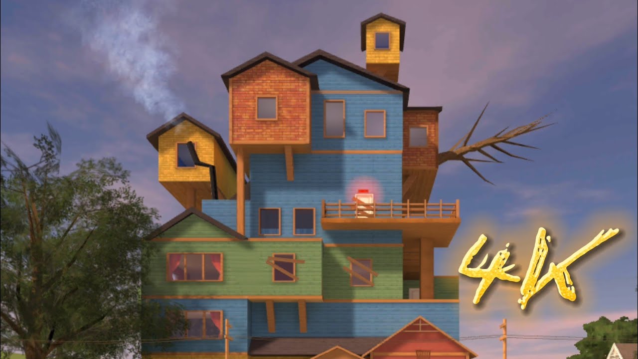 Angry Neighbor v4.0A, но это 4K