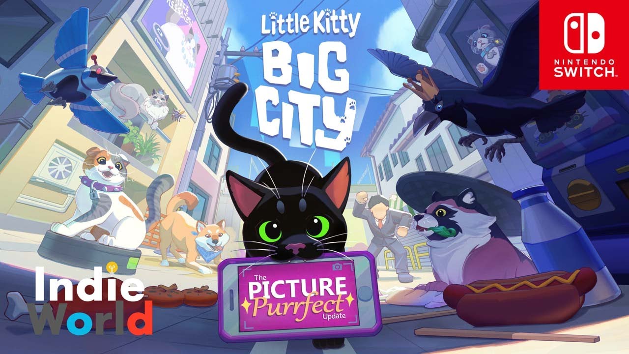 Little Kitty, Big City &ndash; The Picture Purrfect Update Trailer &ndash; Nintendo Switch