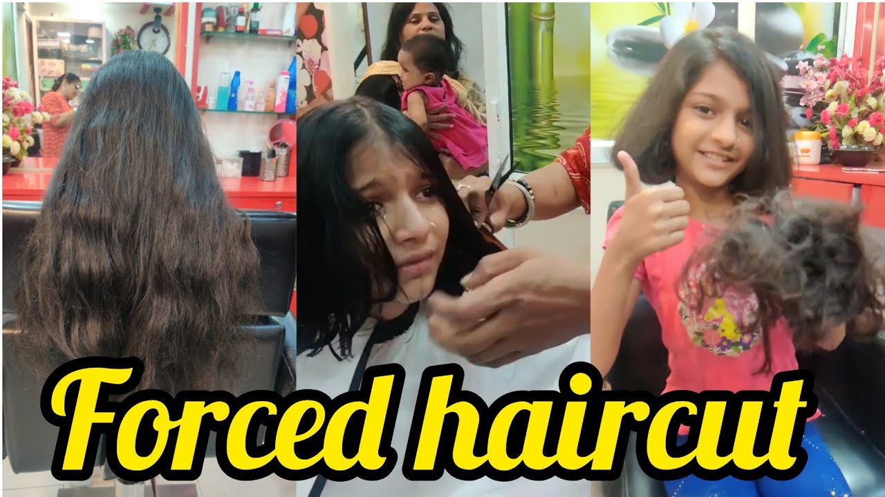 Mummy ne jabardasti se ladaki ke lambe Baal kat diye | forced haircut | full video upload | haircut