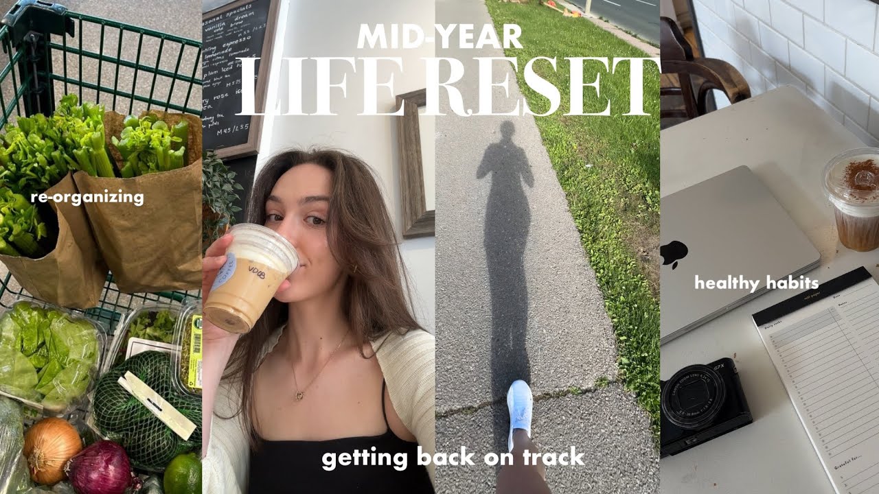 *intense* MID-YEAR RESET: change your life in 6 months, goal setting, glow up with me *THAT girl*