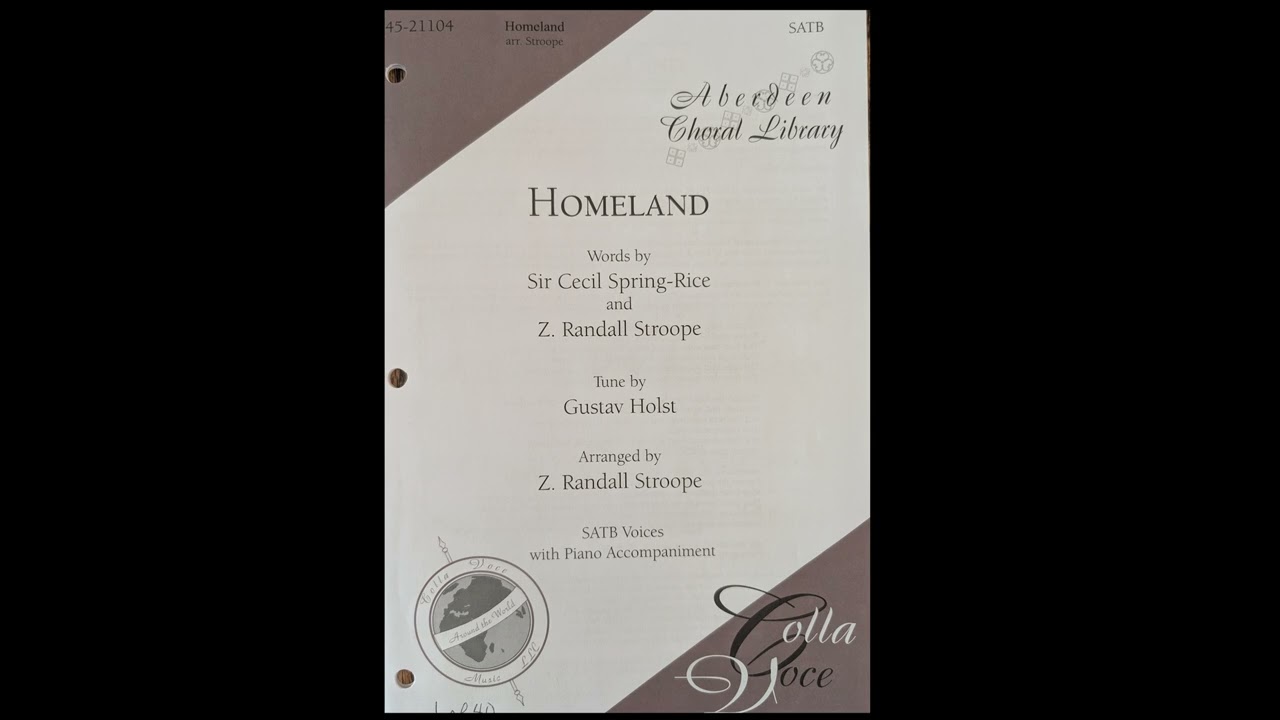 Homeland SATB Bass 1 Practice Track