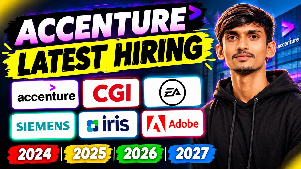 Accenture, CGI, Adobe, Siemens, Iris & EA Hiring Updates 2026 | Latest Hiring Updates 2026
