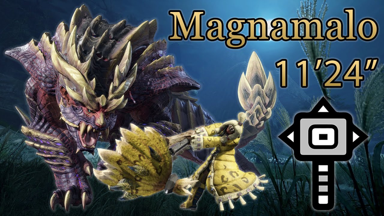 MHRise Demo | Solo Magnamalo Hammer 11'24