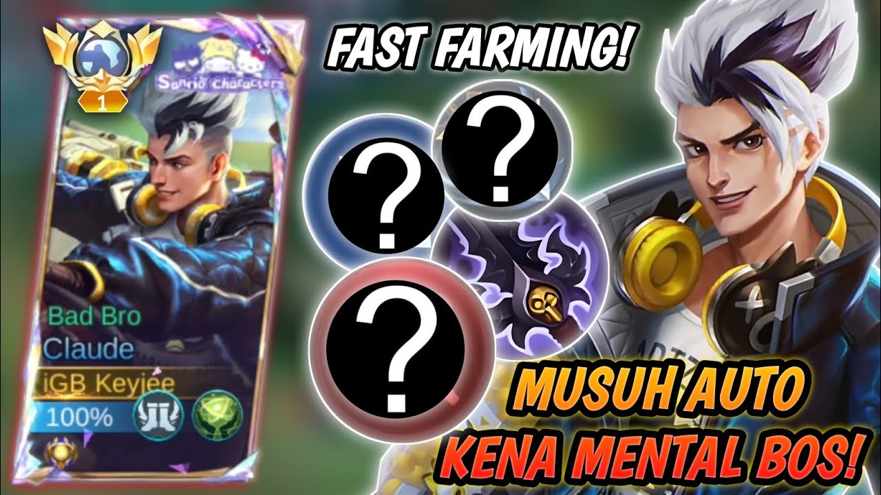 UPDATE TERBARU! INI DIA ITEM & EMBLEM CLAUDE TERSAKIT DI 2026 ! CUKUP PAKE 1 ITEM RAHASIA INI - MLBB