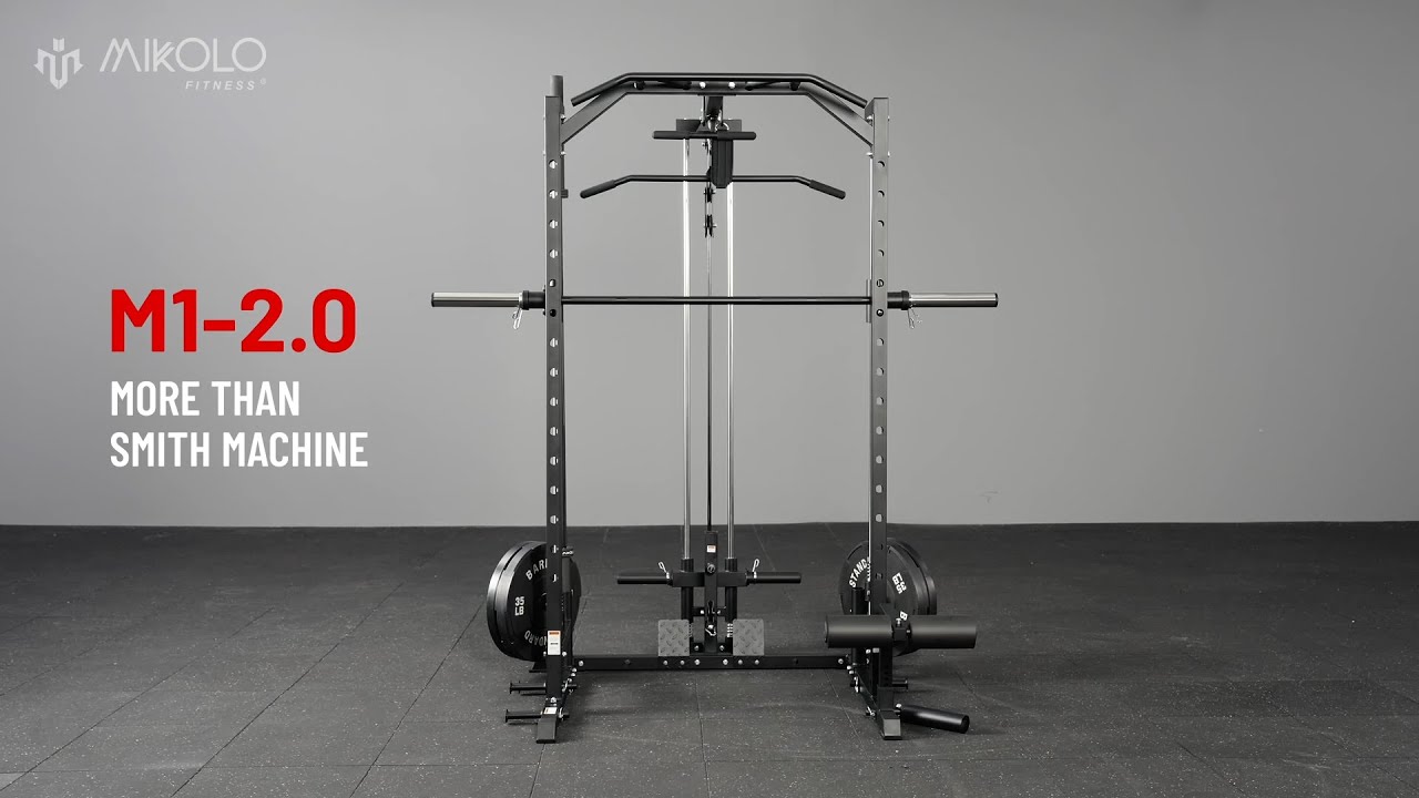 MIKOLO M1 2.0 All-in-One Smith Machine Functional Trainer Overview | Mikolo