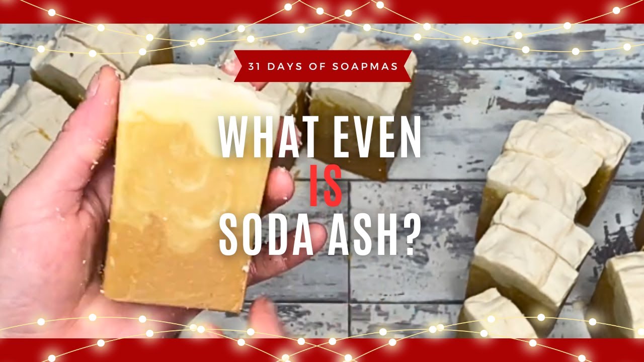 Soda Ash is Lame. Here's how I fix it. 31 Days of Soapmas Day 8