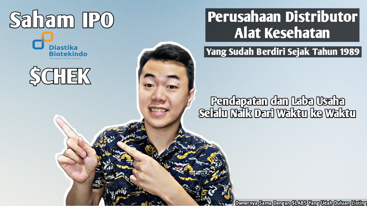 IPO CHEK Diastika Biotekindo | Perusahaan Distributor Alat Kesehatan Langganan Prodia