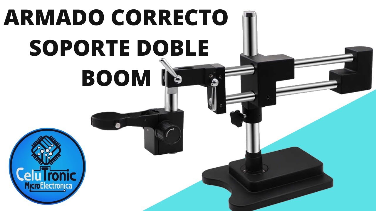 COMO ARMAR MICROSCOPIO DOBLE BRAZO