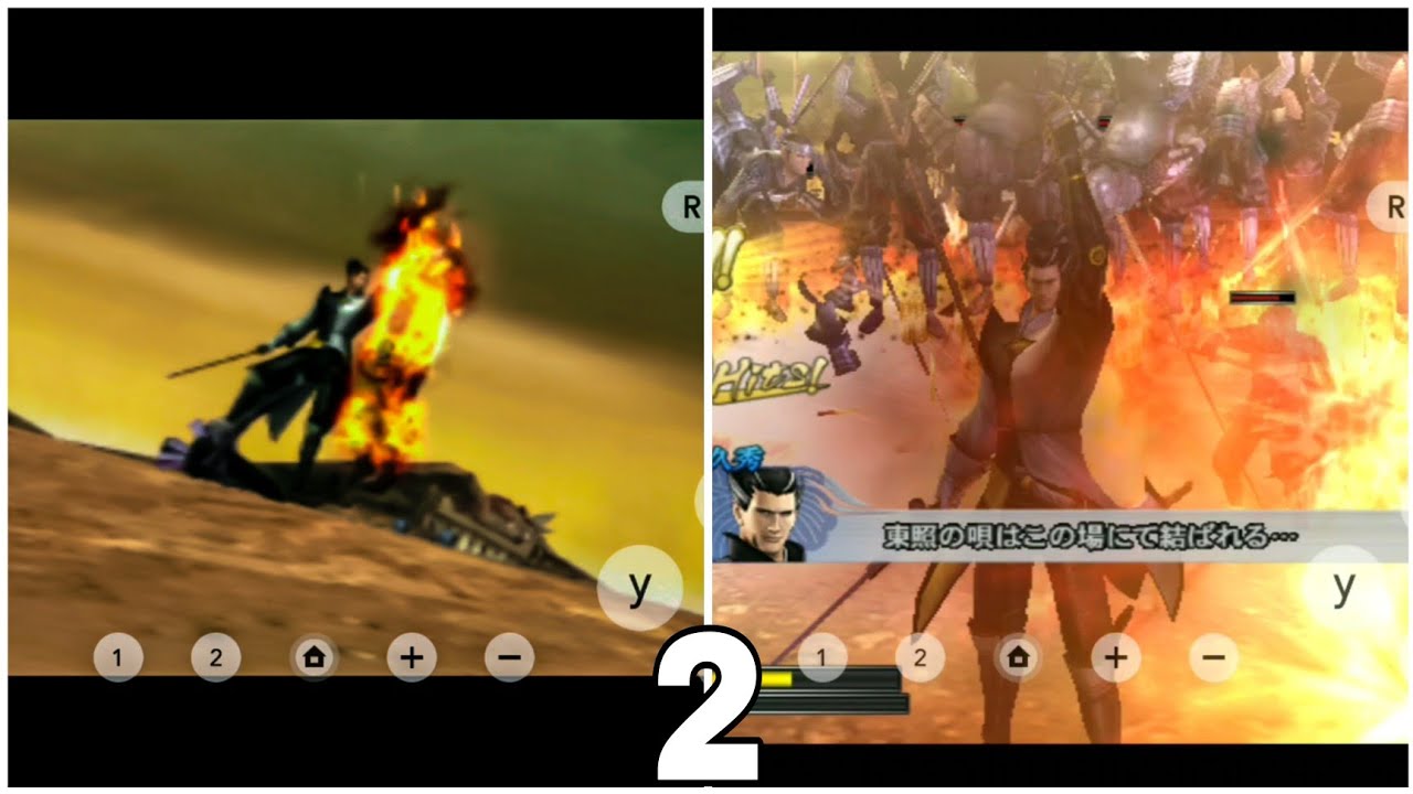 Matsunaga Hisahide's Story Hard Mode (2) - Sengoku Basara 3 Utage Dolphin Emulator Android