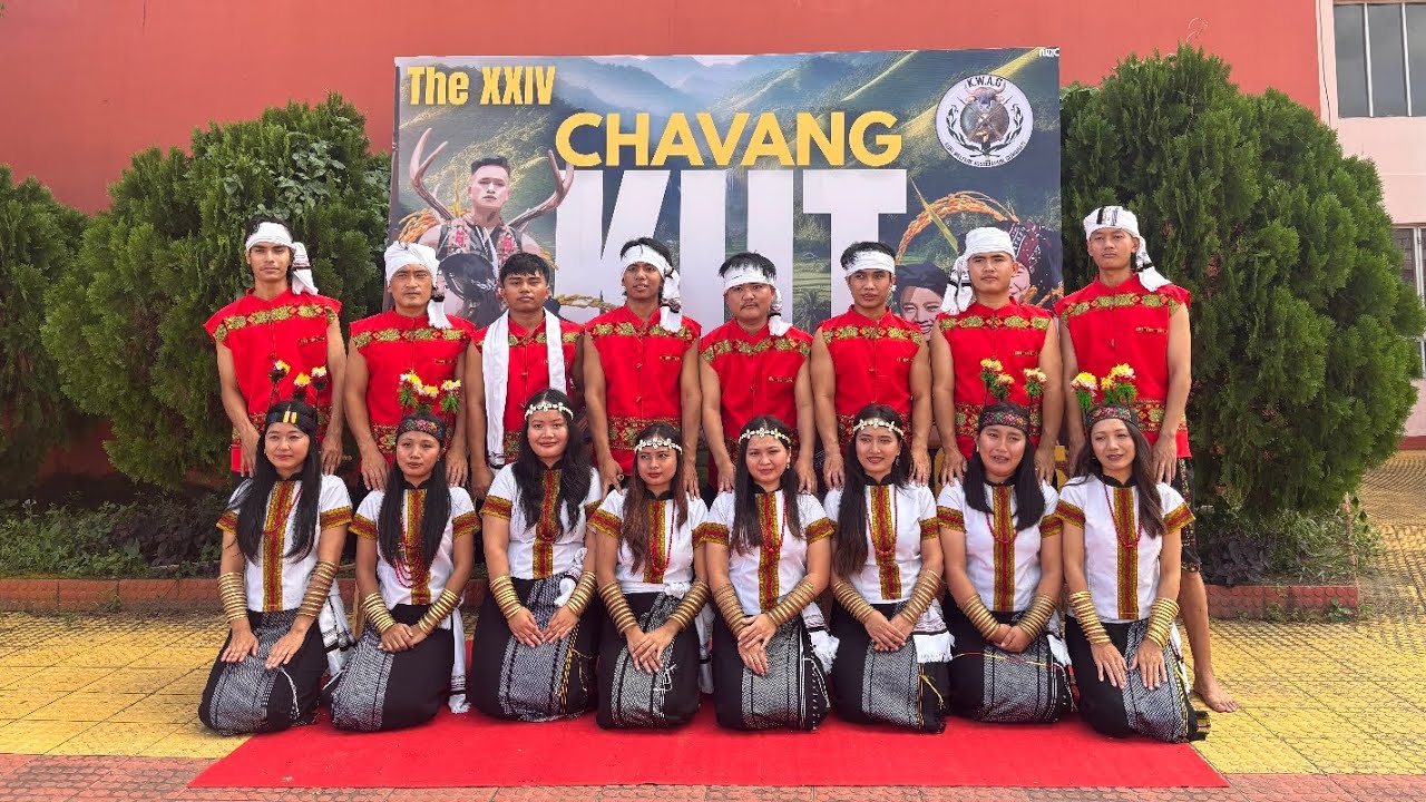 Representing 9mile GC CRPF Guwahati  || KuKi cultural dance || Chavang kut Guwahati 2025
