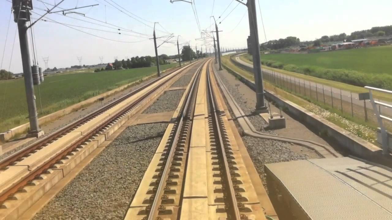 Cabine rit TRAXX Fyra Amsterdam Centraal - Rotterdam Centraal (3/3)