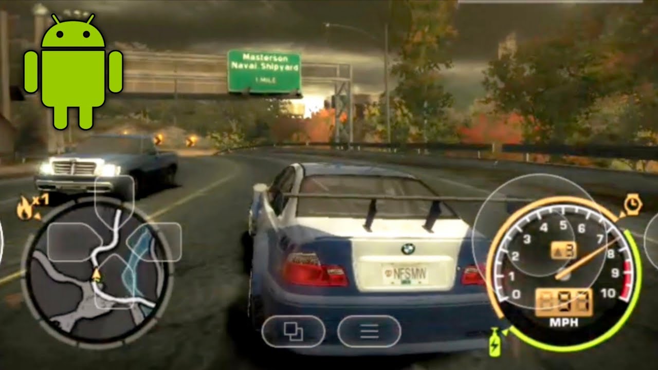 Need For Speed ​​Most Wanted 2005 Mobile Port GameHub — Offline Mobile/Android