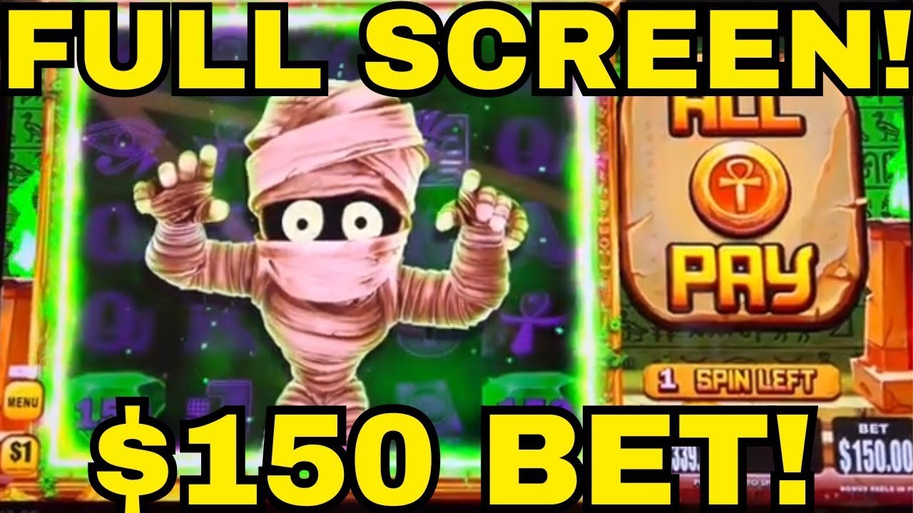 BIGGEST WIN OF MY LIFE ON MO MUMMY! MASSIVE JACKPOTS THIS GAME IS ON FIRE!! OMG!!