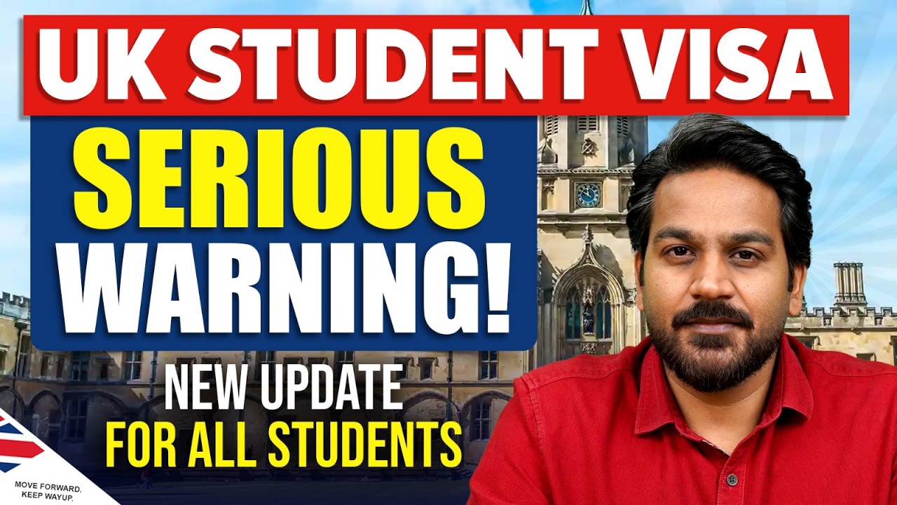 UK Student Visa Serious Warning! New UK Visa Update 2026 - 2027 for All Students!