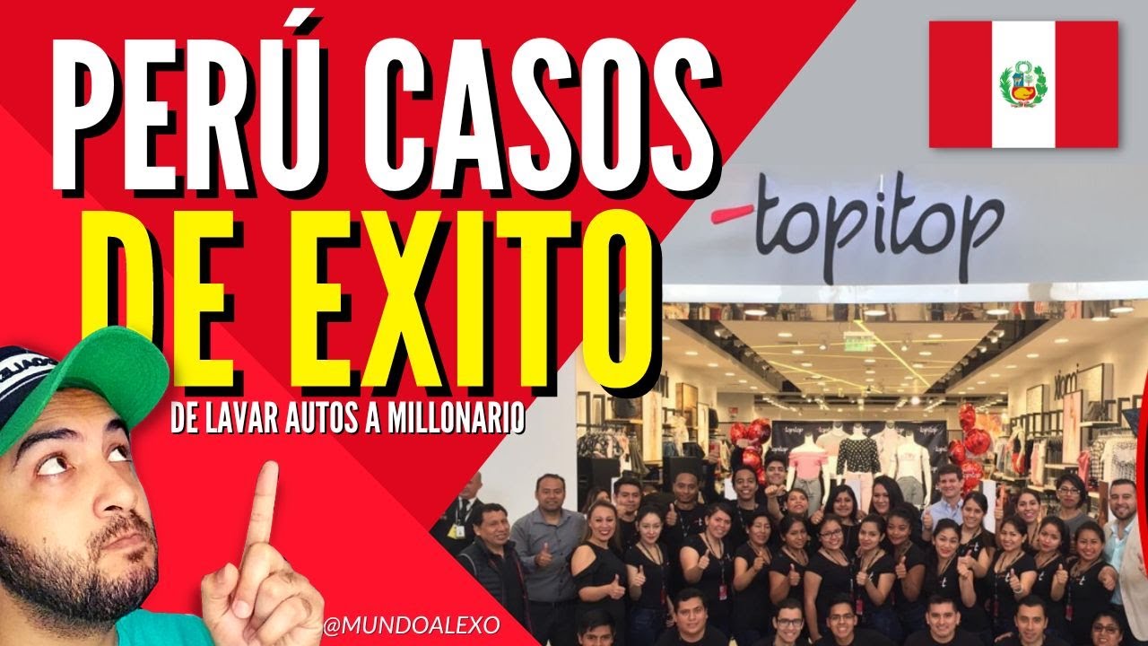 PERÚ historia de EXITO de lavar autos a MILLONARIO historia de Topitop ( Empresa PERUANA )