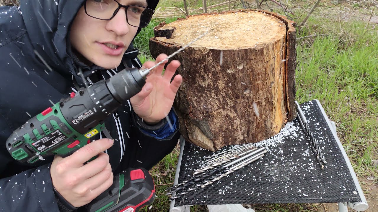 Insektenhotel mal anders #002 I Mit Bohri die Bienchen retten.