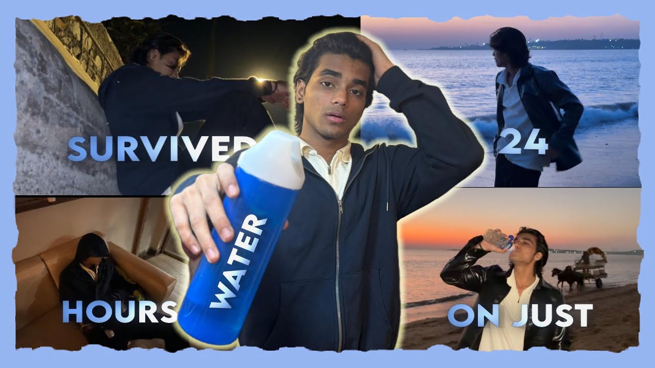 I Survived 24 Hours on Just Water Impossible Challenge!