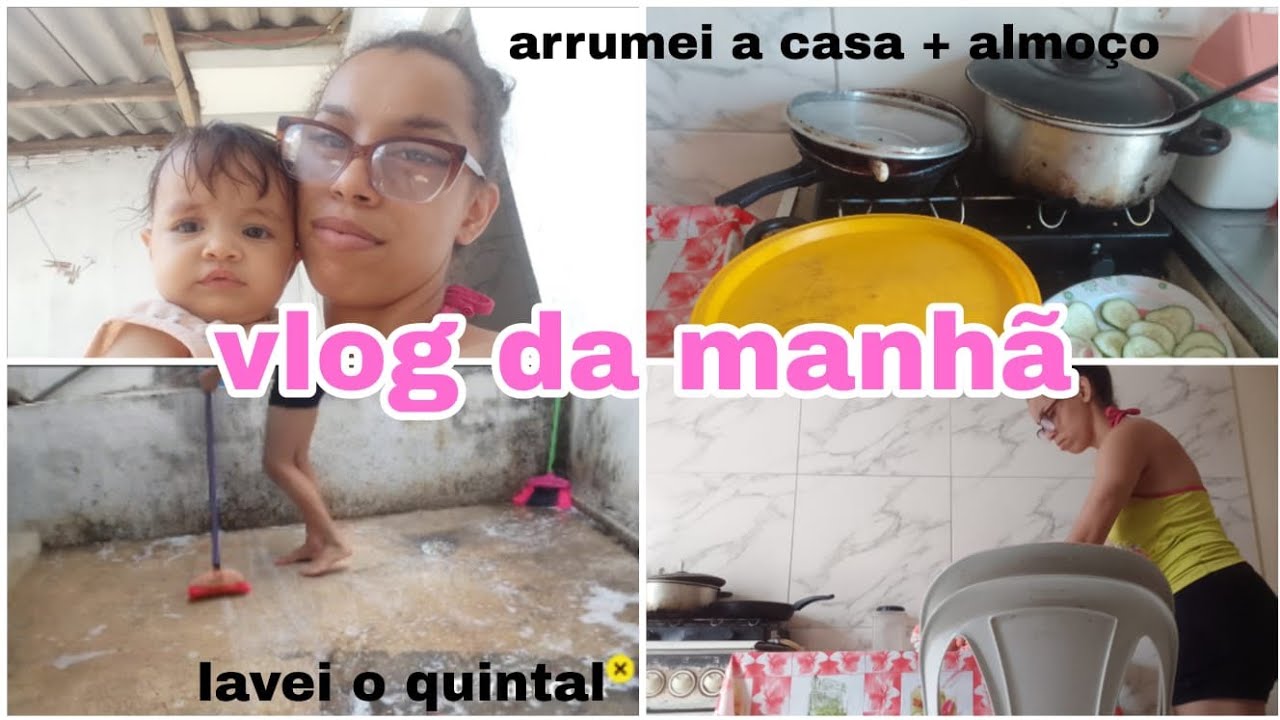 Vlog da manhã +cuidados com o lar. #donadecasa #limpeza 
