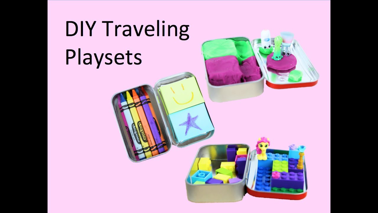 DIY Traveling Playsets