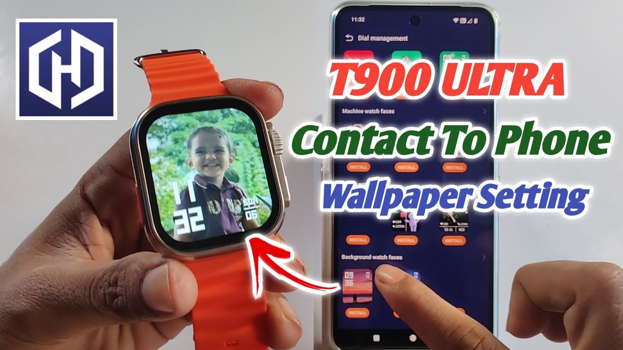 T900 ultra smart watch wallpaper change|hiwatch pro wallpaper set