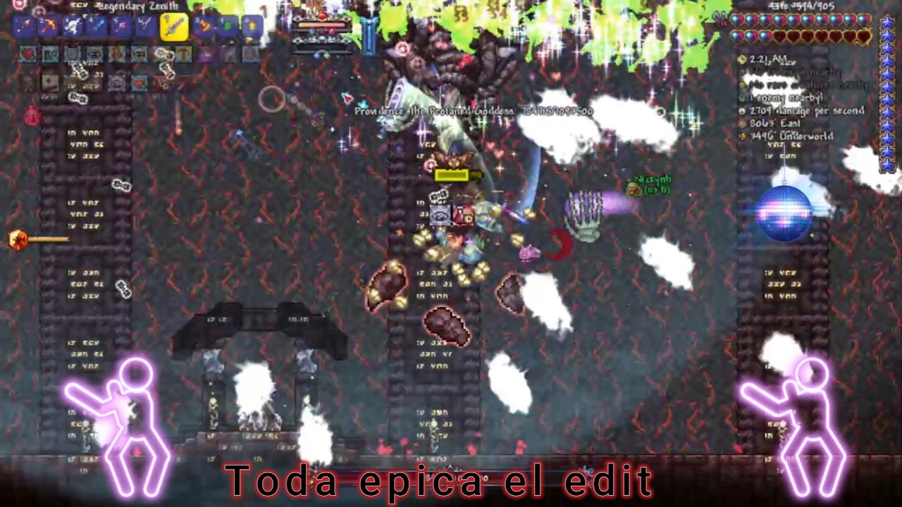 Terraria Calamity Infermum con overhaul Vamos por la mitad
