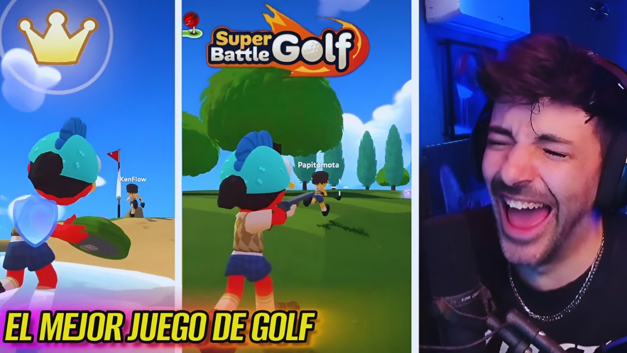NEXXUZ JUEGA *SUPER BATTLE GOLF* MUY DIVERTIDO 😂