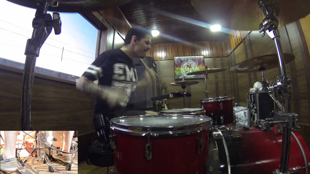 Evandro Daminelli - Every Man Is An Island - Tides (GoPro/Drum Play-Through)