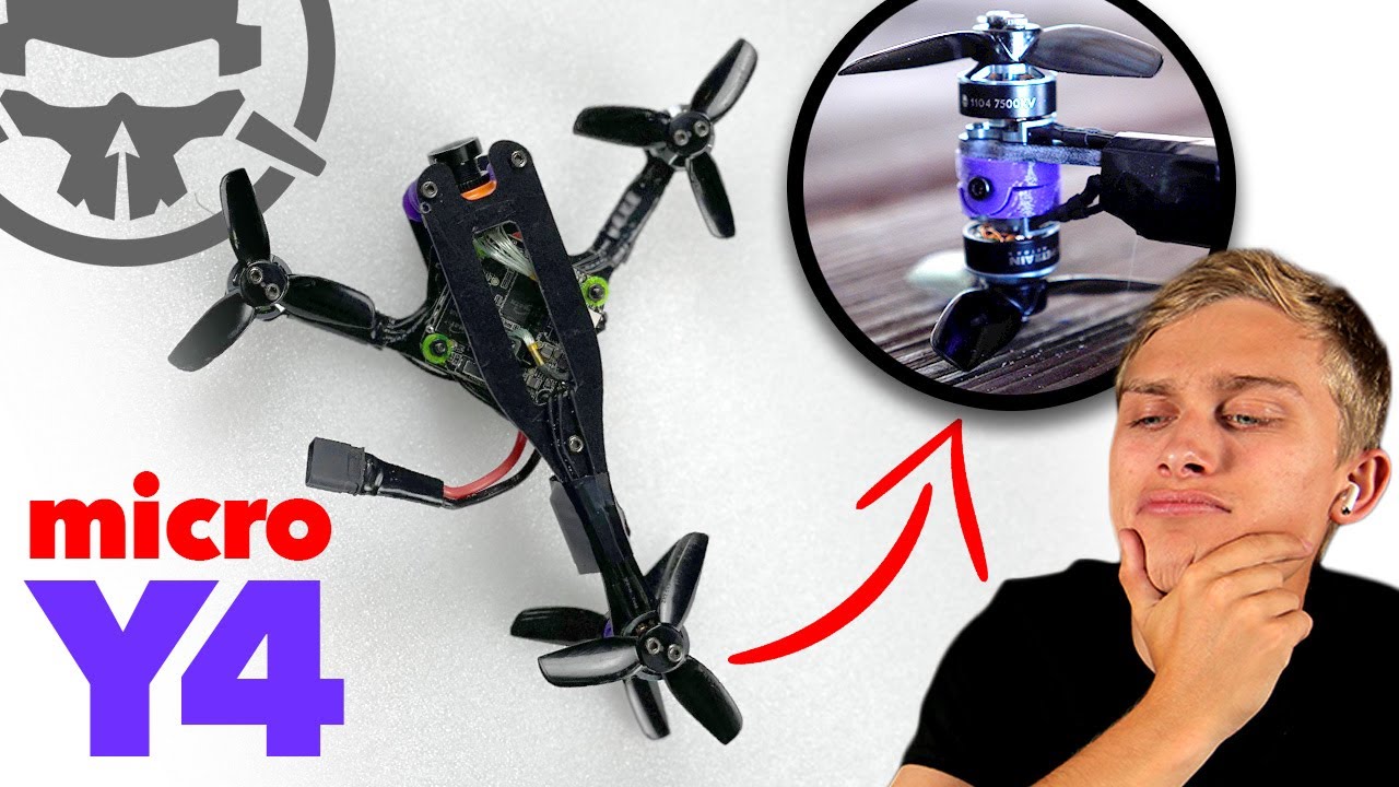 HD Y-Copter under 250g! - Y4 Micro Drone
