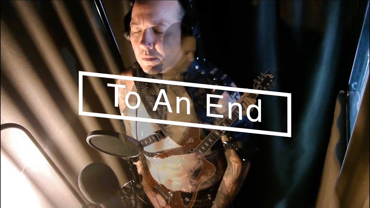 Burn My Shallow Ground – To An End (Official Lyric Video | Industrial Gothic Metal)