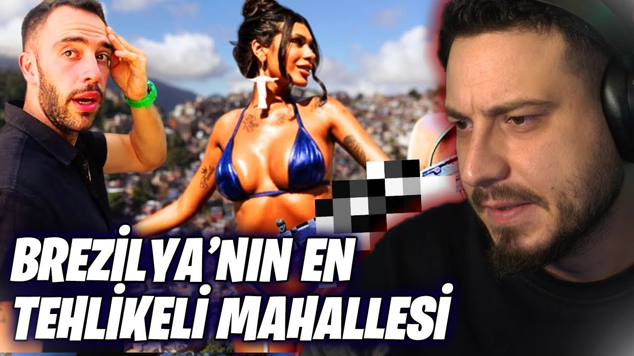ATABERK DOGAN BREZİLYA'NIN EN TEHLİKELİ MAHALLESİNDE HAYATTA KALDIM İZLİYOR!