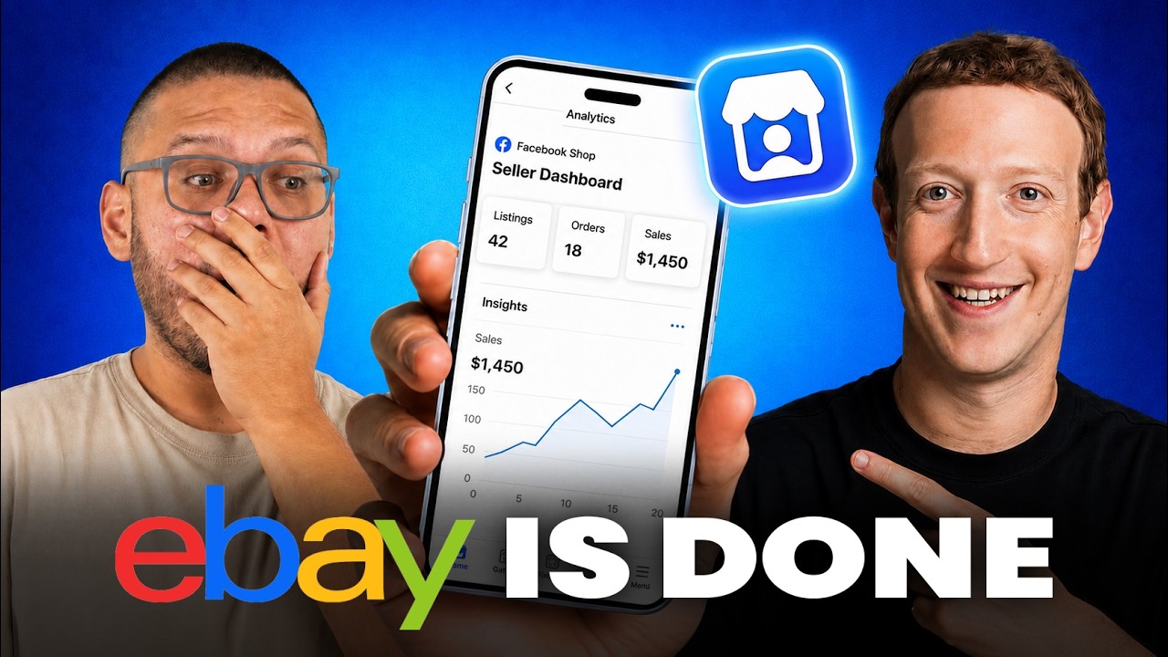 Facebook wprowadza NOWĄ aplikację dla sprzedawc&oacute;w Marketplace (eBay ma kłopoty)