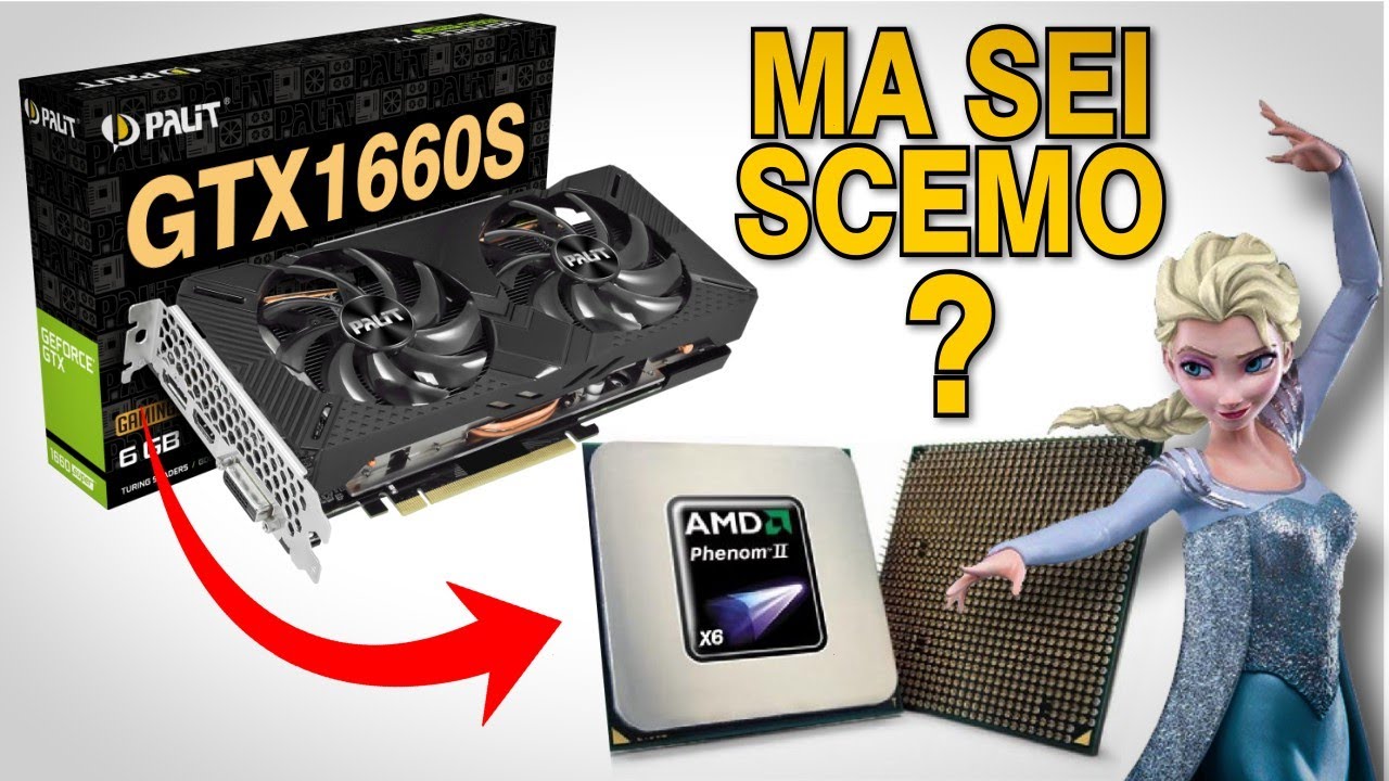 Una GTX1660S su un computer di 10 anni fa?