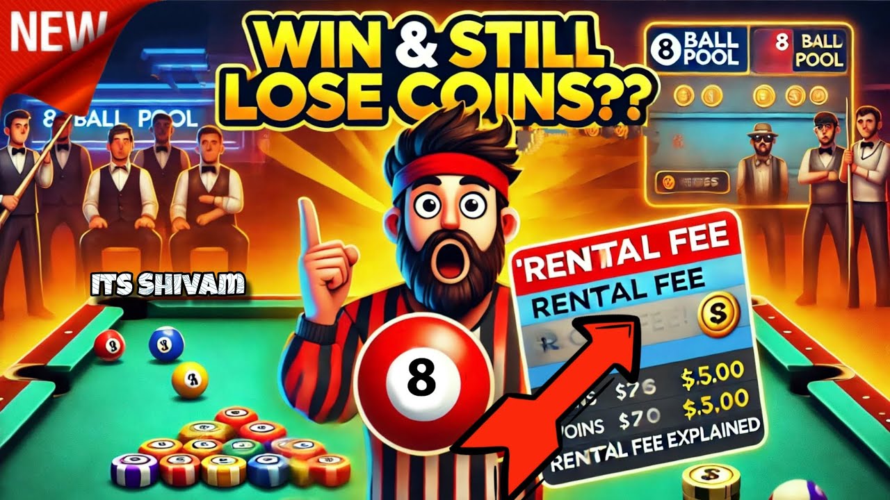 8 BALL POOL - WHAT IS RENTAL FEE ? 💞