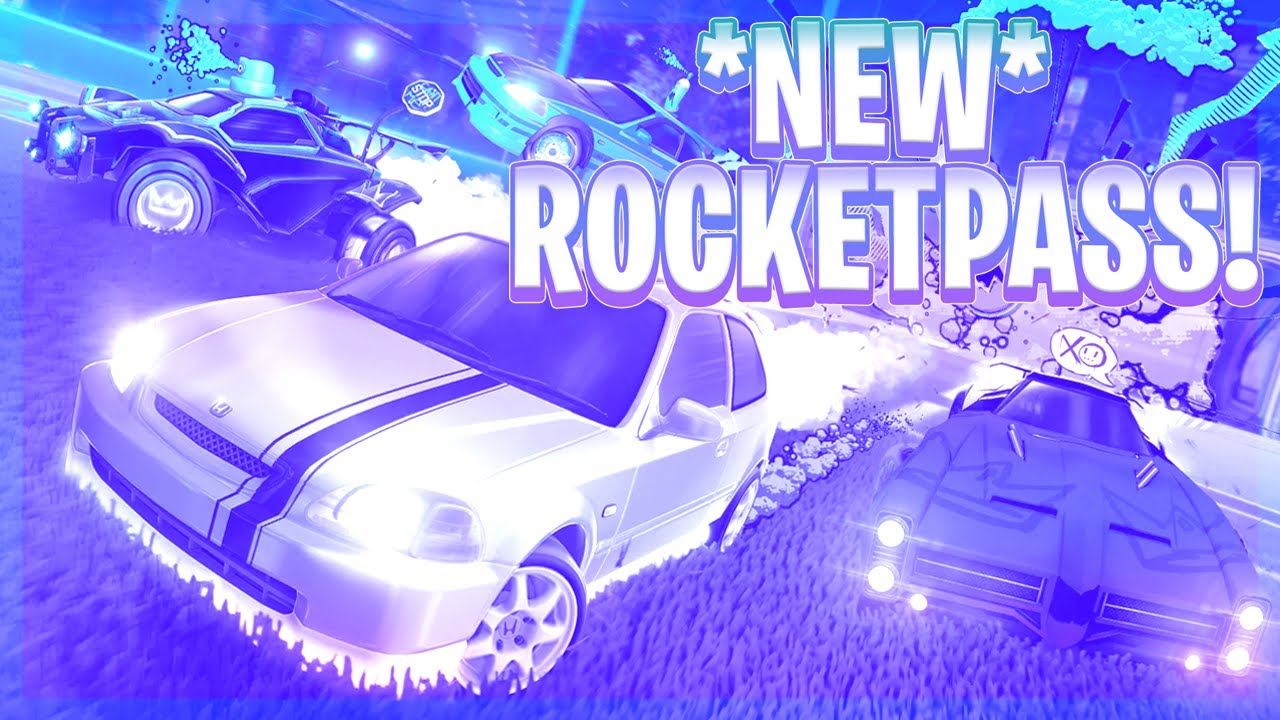 SHOWCASING THE *NEW* SEASON 8 ROCKET PASS (Rocket League Season 8)