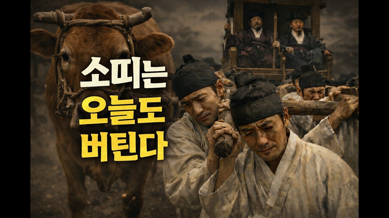 소띠의 삶｜조선에서 가장 많이 부려먹힌 인간형