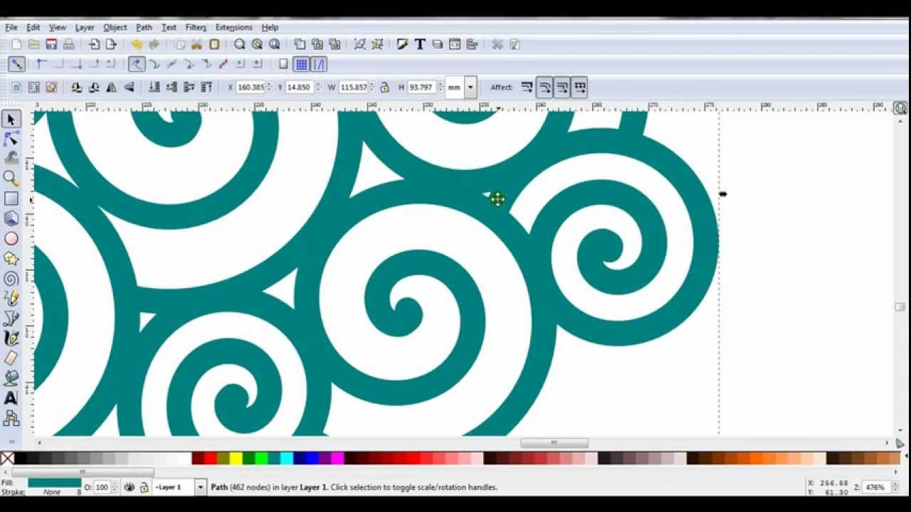 Spirals Part 2 Framed