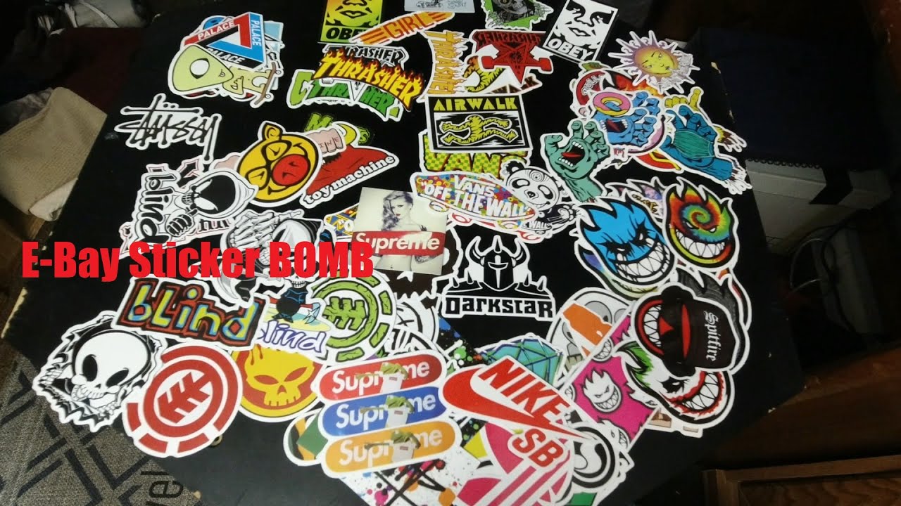 100 E-Bay stickers for 8.99