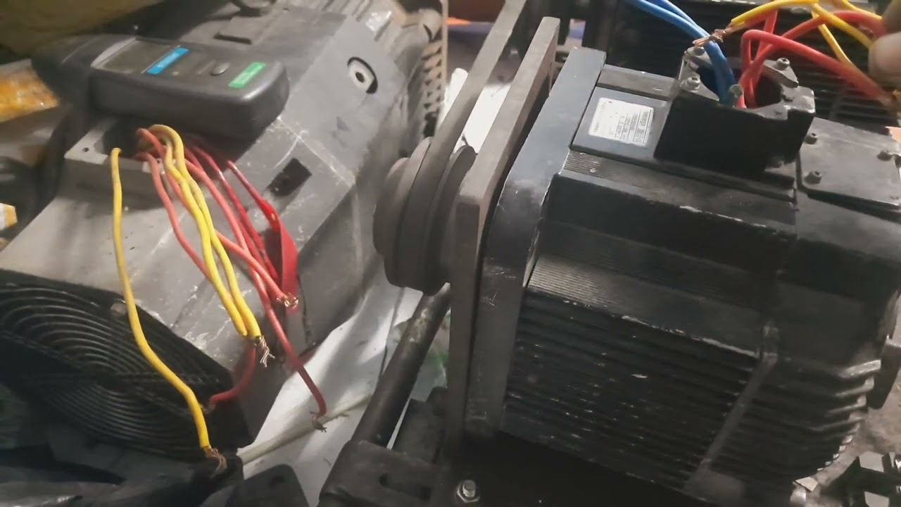 test áp củ phát 1,8kw đã đấu tăng áp làm tuabienre điện gió 500w