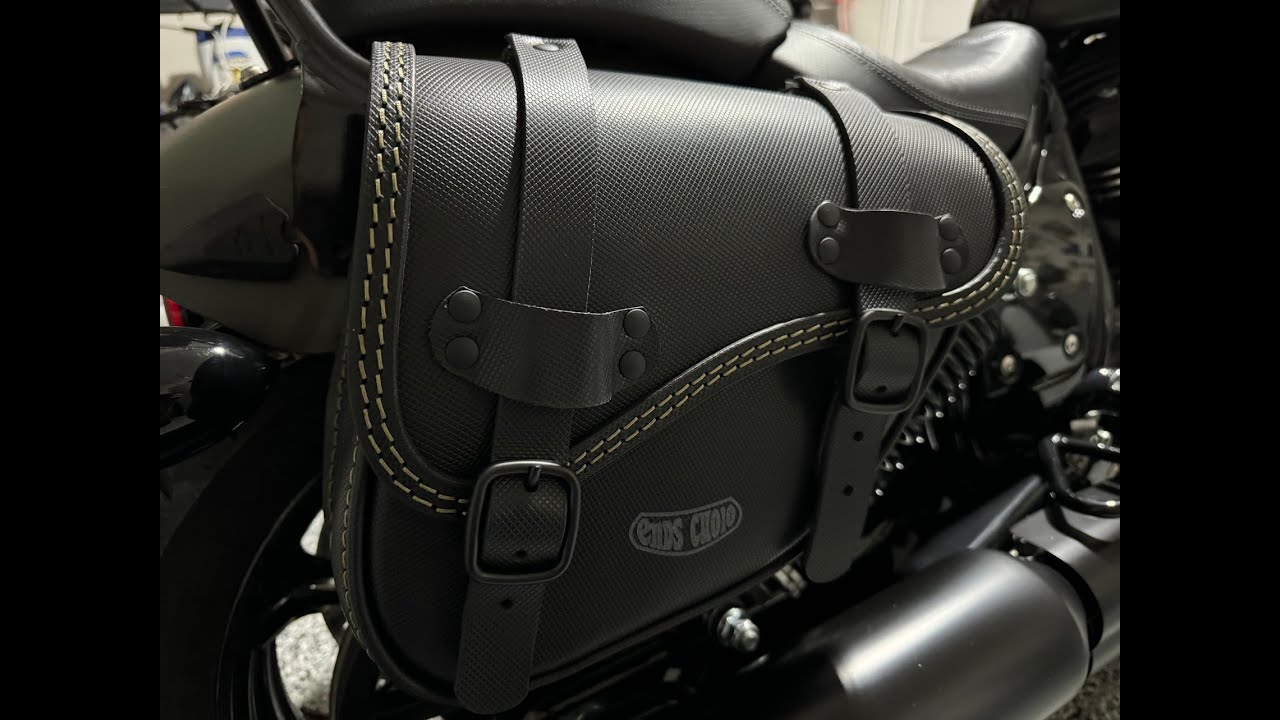 Indian Chief - Ends Cuoio Tomahawk Saddlebags