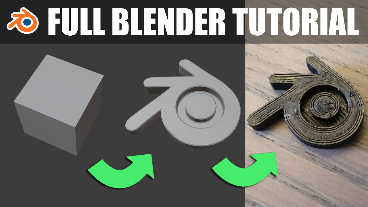 Полное руководство по Blender — для 3D-моделирования и 3D-печати